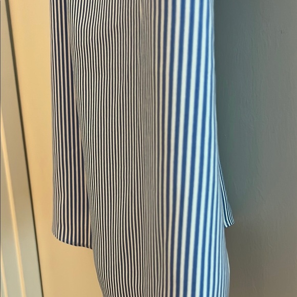 J.Crew Factory Size 6 Blue and White Striped Cami Top - Picture 14 of 17